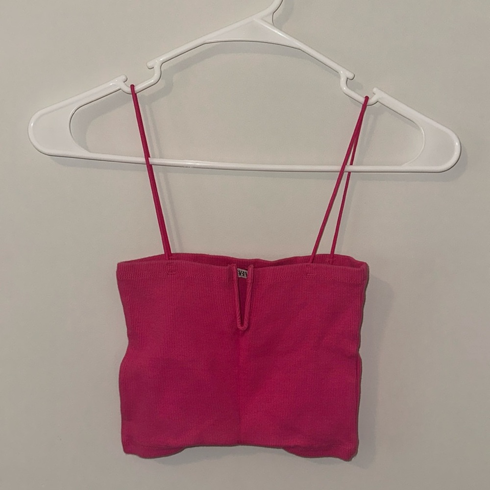 Zara cropped tank